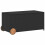 VidaXL vidaXL Gartentruhe mit Rollen Schwarz 190L Poly Rattan 1