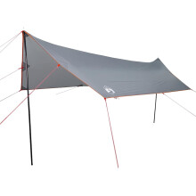 (grey and orange, taffeta) vidaXL Camping Tarp Outdoor Patio Tarpaulin Shelter Sunshade Green Waterproof