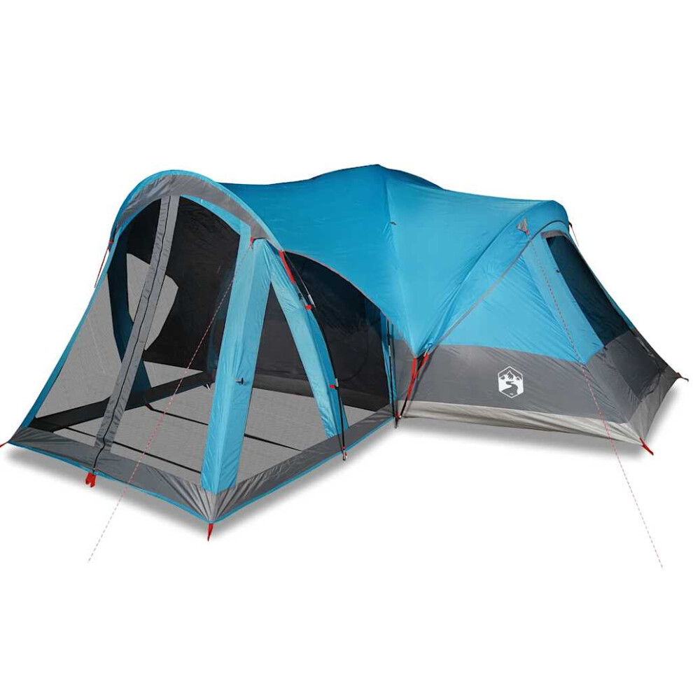 Vidaxl (Blue) Family Tent Tipi 8-Person Lightweight Camping Tent Green Waterproof