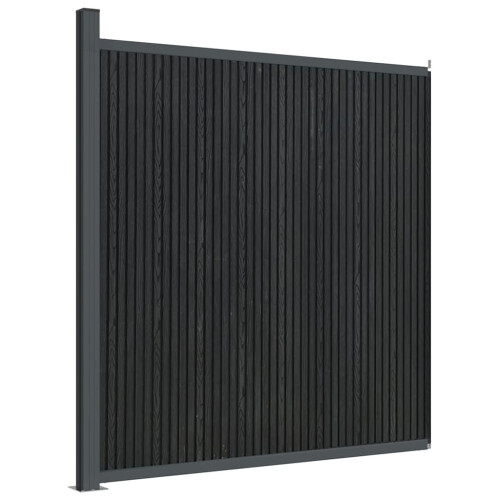 VidaXL vidaXL Zaunelement Grau 173x186 cm WPC