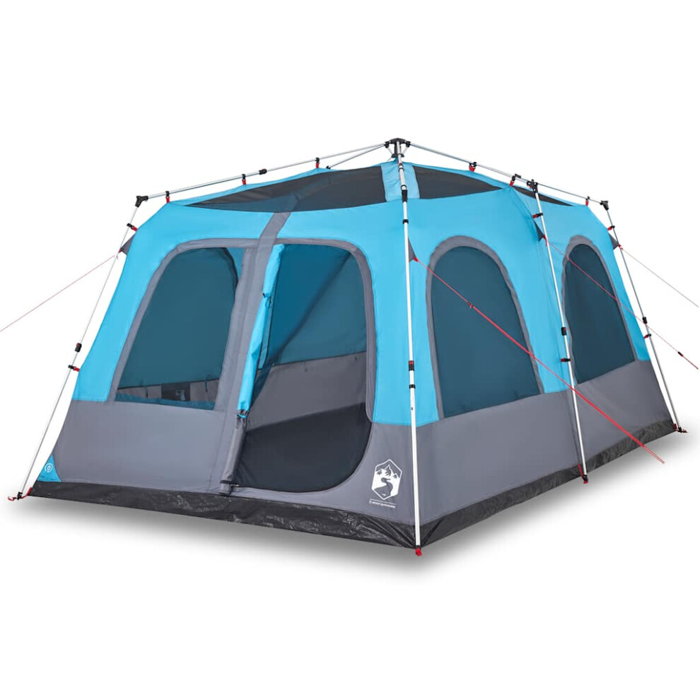 Vidaxl (, 438 X 268 X 210 Cm) Family Tent Dome 8-Person Lightweight Tent Camping Tent Quick Release Blue