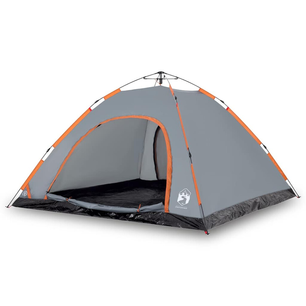 Vidaxl (, 5-Person) Camping Tent 5-Person Lightweight Tent Dome Tent Shelter Quick Release Grey