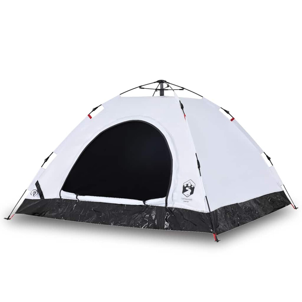 Vidaxl ( Blackout, 5-Person) Camping Tent 5-Person Lightweight Tent Dome Tent Shelter Quick Release White