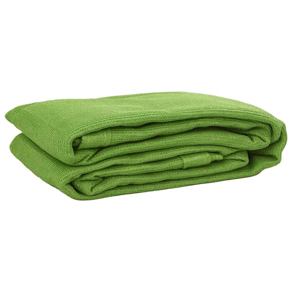vidaXL Tent Carpet Outdoor Camping Tent Tarp Ground Covering Light Green HDPE