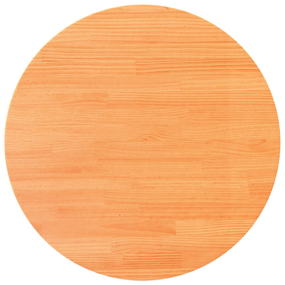 New Vidaxl (80 X Cm) Table Top Replacement Coffee Table Top Dining Table Top Solid Wood Pine Brown Size 2.5