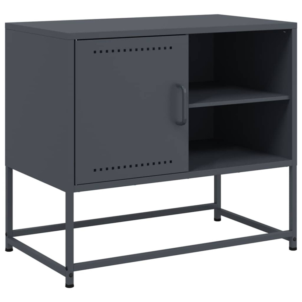 B&Q -  Tv Cabinet Anthracite 68X39X60.5 Cm Steel - Image 4