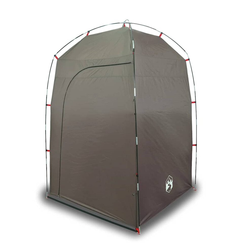 Vidaxl (Brown) Shower Tent Privacy Tent Toilet Tent Shelter Olive Green Waterproof