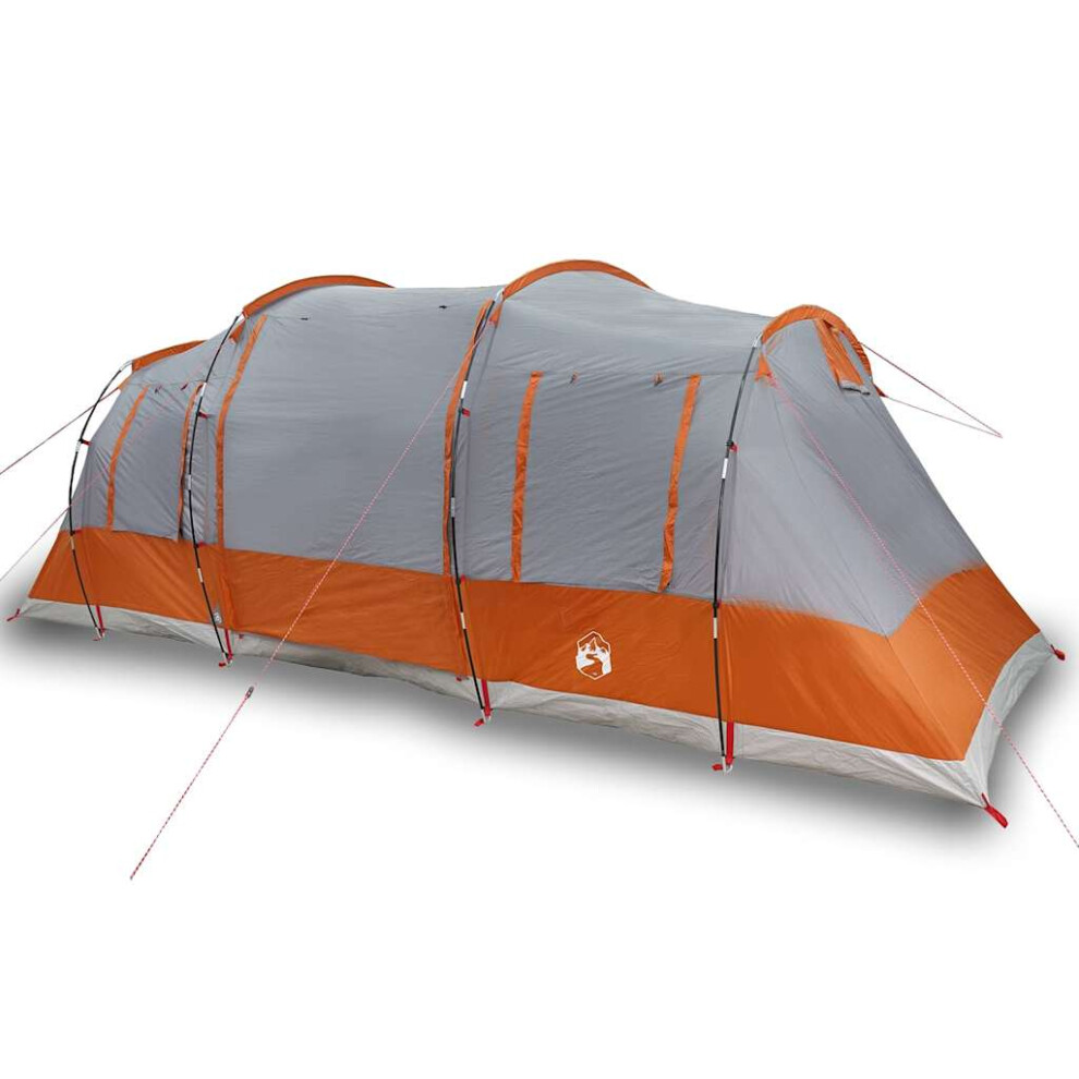 Vidaxl (Grey) Family Tent Tunnel 6-Person Camping Tent Lightweight Tent Waterproof Grey