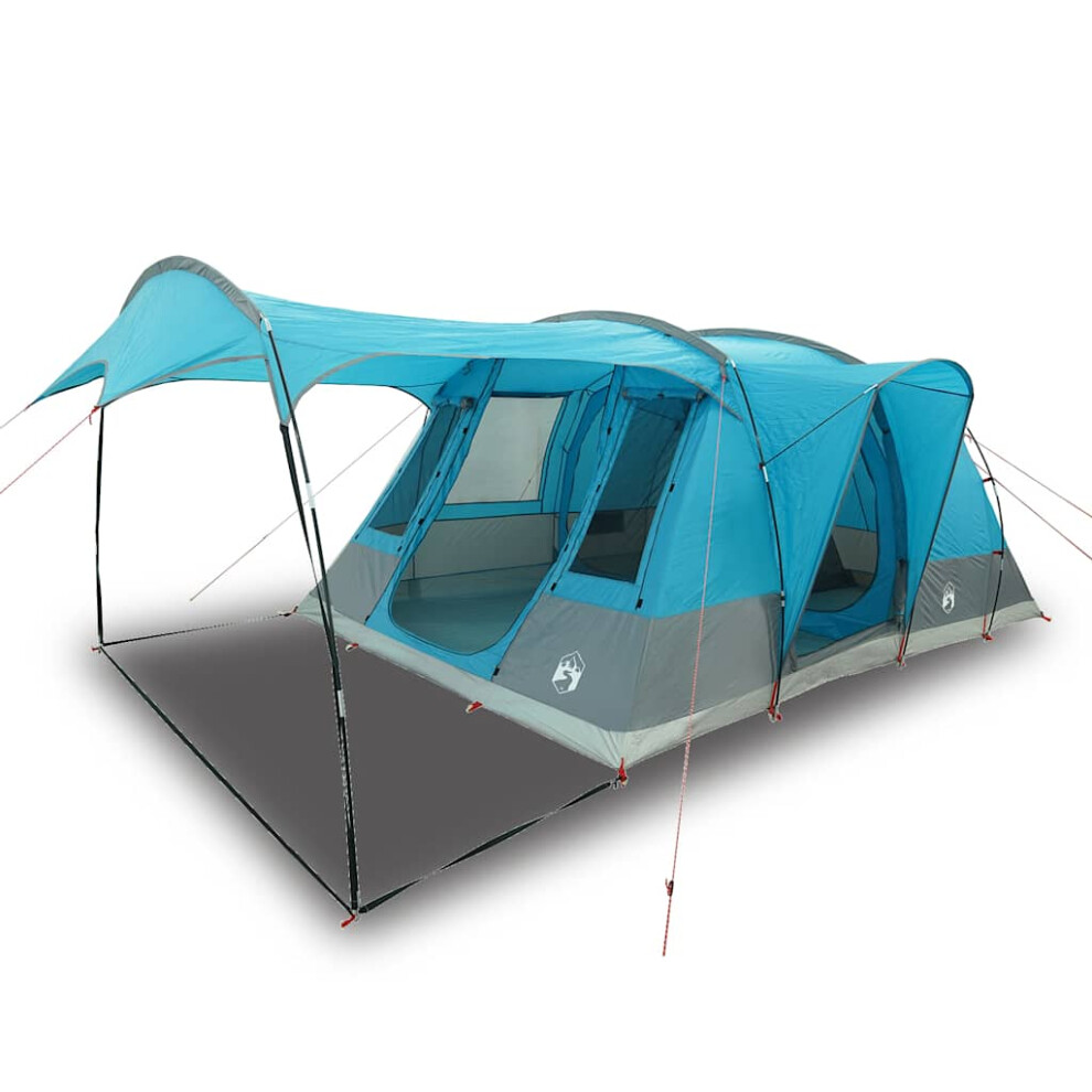 Vidaxl (Blue) Camping Tent Tunnel 5-Person Waterproof Lightweight Tent Dome Tent Blue