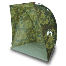 (camouflage) vidaXL Fishing Tent Olive Green Waterproof tent fishing shelter