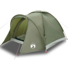 (green) vidaXL Fishing Tent 2-Person Olive Green Waterproof tent fishing shelter