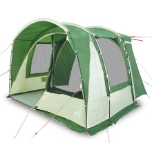 (green) vidaXL Car Tent 4-Person Blue Waterproof tent garden tent outdoor shelter