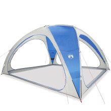 (azure blue) vidaXL Party Tent Grey Waterproof tent garden tent outdoor shelter