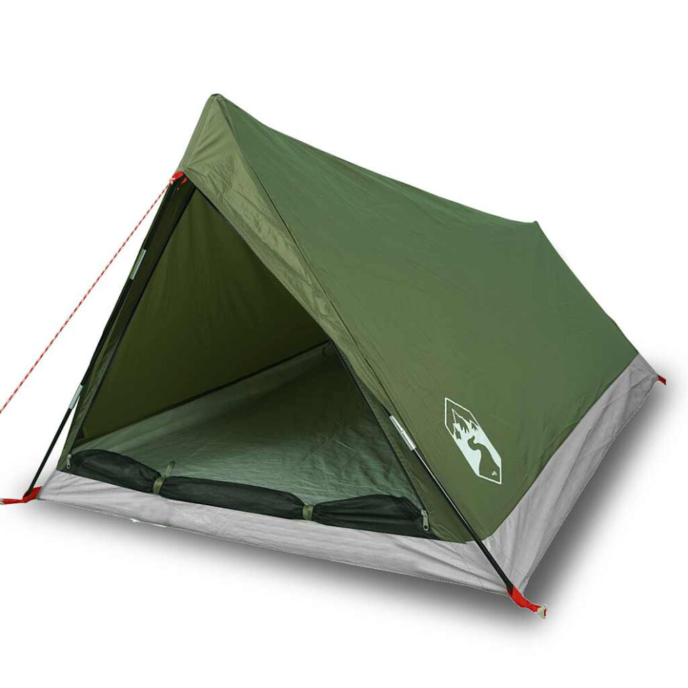 Vidaxl (Olive Green) Camping Tent 2-Person Lightweight Tent Dome Tent Waterproof
