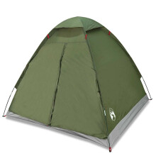 (olive green, 2-person) vidaXL Camping Tent Dome 4-Person Camouflage Waterproof tent camping shelter