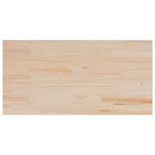 (100 x 50 x 1,7 cm/ 1 pcs) vidaXL Table Tops Replacement Dining Table Top Rectangular Solid Wood Pine