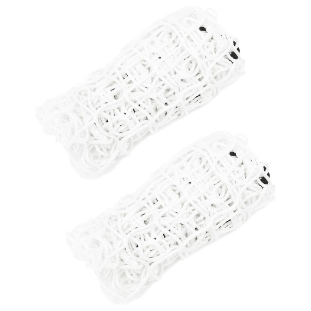 Vidaxl (White, 0.9 X 0.6 M) Hay Nets Livestock Feeders Horse Pony Cattle Feeding Bale Feeder Pp