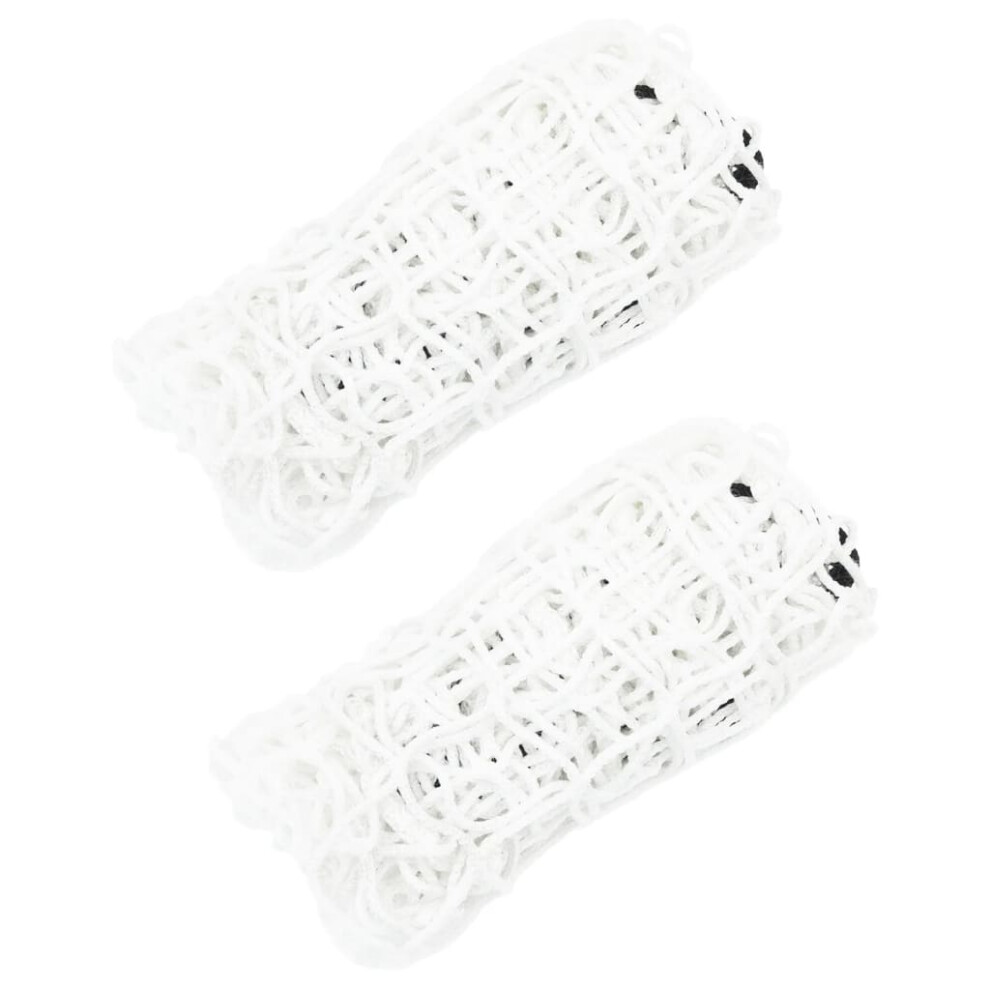 Vidaxl (White, 1 X 0.9 M) Hay Nets Livestock Feeders Horse Pony Cattle Feeding Bale Feeder Pp