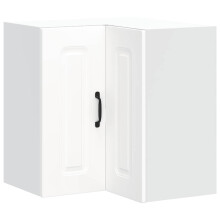 (wall corner cabinet 57 cm) vidaXL Oven Cabinets Kitchen Cabinet Oven Unit 2 pcs Lucca Engineered Wood