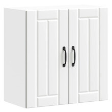 (wall cabinet (2 doors) 60 cm) vidaXL Oven Cabinets Kitchen Cabinet Oven Unit 2 pcs Kalmar Engineered Wood