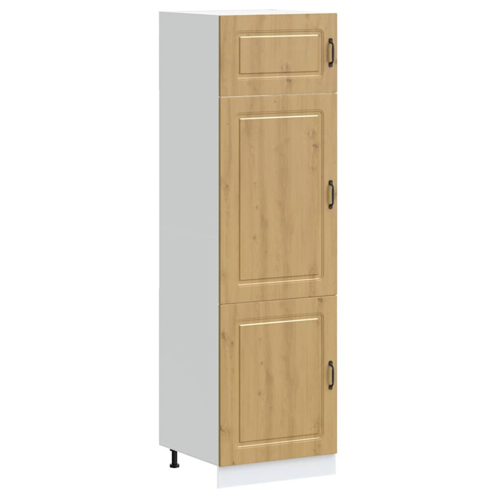 Vidaxl Kitchen Cupboard Kalmar Artisan Oak Engineered Wood