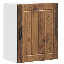 (old wood, 50 x 31 x 60 cm) vidaXL Oven Cabinets Kitchen Cabinet Oven Unit 2 pcs Kalmar Engineered Wood