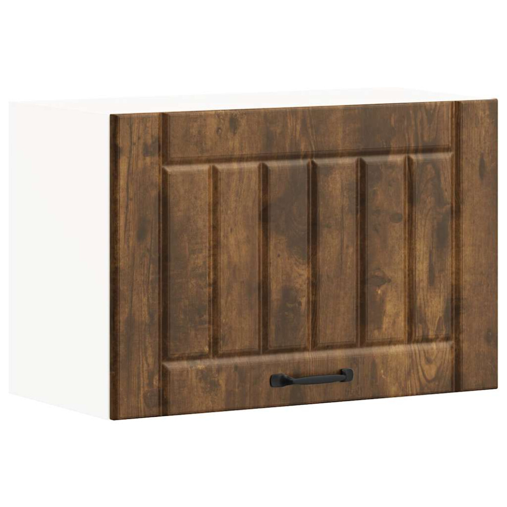 (Smoked Oak, 60 X 31 X 40 Cm) Vidaxl Oven Cabinets Kitchen Cabinet Oven Unit 2 Pcs Kalmar Engineered Wood 8721158421883