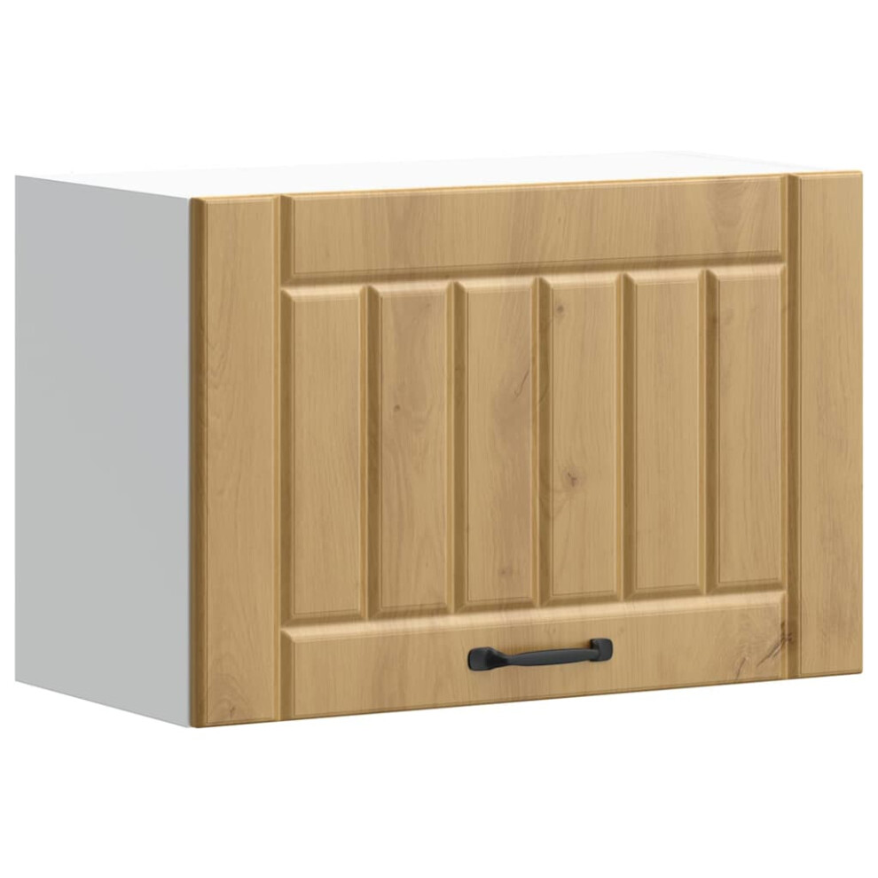 Vidaxl (Artisan Oak, 60 X 31 X 40 Cm) Oven Cabinets Kitchen Cabinet Oven Unit 2 Pcs Kalmar Engineered Wood