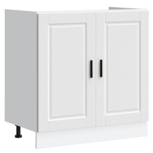 (sink base cabinet 80 cm) vidaXL Oven Cabinet Kitchen Cabinet Oven Unit Oven Base Unit Engineered Wood