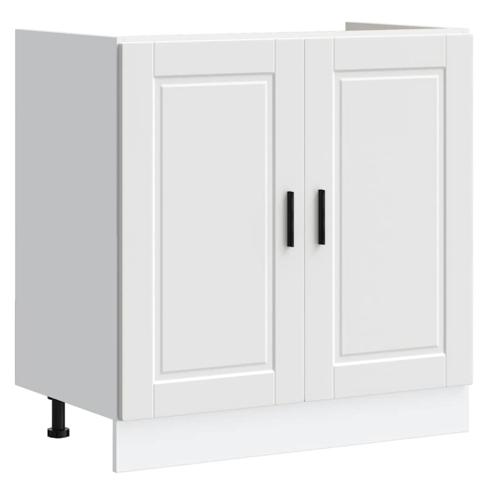 Vidaxl (Sink Base Cabinet 80 Cm) Oven Cabinetâ Kitchen Cabinet Oven Unit Oven Base Unit Engineered Wood