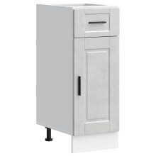 vidaXL Kitchen Base Cabinet Porto Concrete Grey Engineered Wood