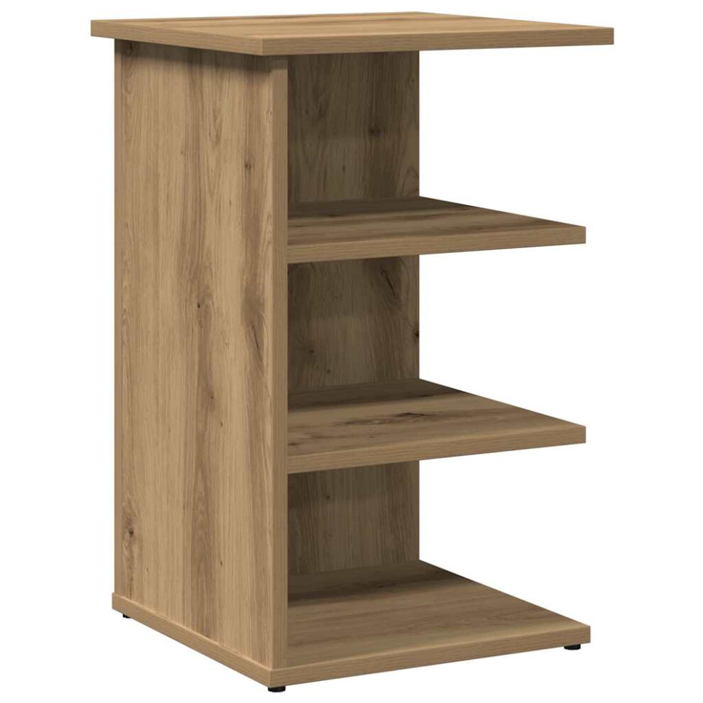 Vidaxl Sideboard Artisan Oak 35X35x55 Cm Engineered Wood Cabinet Cupboard