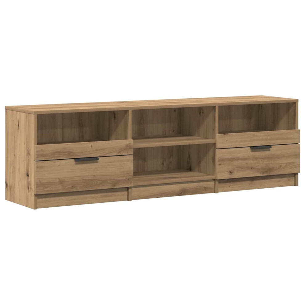 Vidaxl (Artisan Oak) Tv Cabinet Engineered Wood Entertainment Centre Furniture Multi Colours