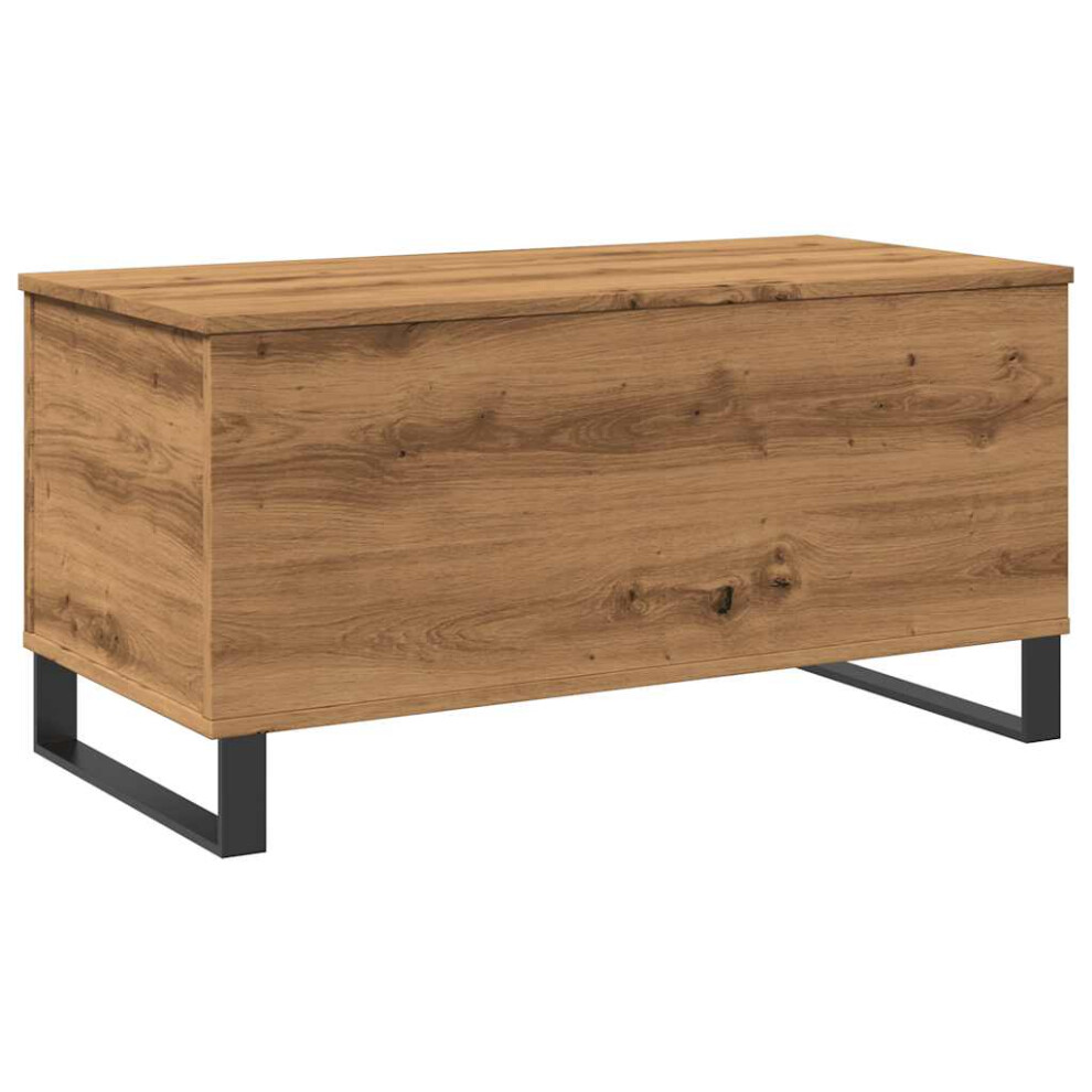 Vidaxl (Artisan Oak) Coffee Table Hallway End Table Side Table Artisan Oak Engineered Wood Brown