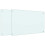 VidaXL (white, 80 x 50 cm) vidaXL Kitchen Backsplash Wall Tile Panel Kitchen Back Wall Tempered Glass 1