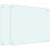 VidaXL (white, 70 x 60 cm) vidaXL Kitchen Backsplash Wall Tile Panel Kitchen Back Wall Tempered Glass 1