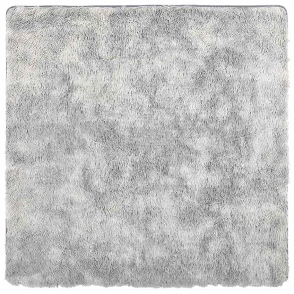 Vidaxl (Silver Grey, 200 X 200 Cm/Square) Shaggy Rug High Pile Navarra Dusty Pink 200X200 Cm Polyester Area Rug