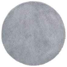 (light grey, 240 x 240 cm/round) vidaXL Shaggy Rug High Pile NAVARRA Dusty Pink 200x200 cm Polyester Area Rug