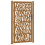 VidaXL vidaXL Gartentor 100x175 cm Verwitterungsstahl Trace-Design 1