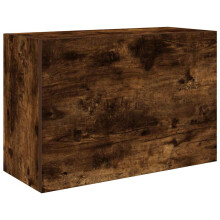 (smoked oak, 60 x 25 x 40 cm) vidaXL Bathroom Wall Cabinet Hanging Wall Storage Cupboard Engineered Wood