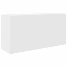 (white, 80 x 25 x 40 cm) vidaXL Bathroom Wall Cabinet Hanging Wall Storage Cupboard Engineered Wood