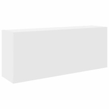 (white, 100 x 25 x 40 cm) vidaXL Bathroom Wall Cabinet Hanging Wall Storage Cupboard Engineered Wood