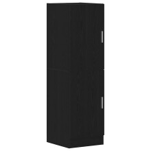 (black) vidaXL Kitchen Cabinet Sonoma Oak 38x41.5x131.5 cm Engineered Wood cabinet