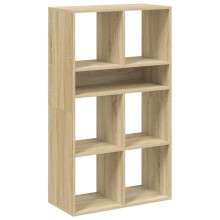 vidaXL Book Cabinet Sonoma Oak 66x31x112 cm Engineered Wood storage cabinet