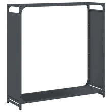 vidaXL Brennholzregal Anthrazit 90x28x90 cm Kaltgewalzter Stahl