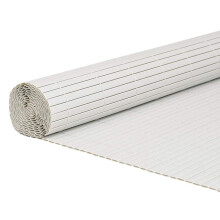 (white, 180 x 300 cm) vidaXL Double-Sided Garden Fence Privacy Outdoor Fence Barrier Lawn Barrier