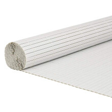 (white, 180 x 500 cm) vidaXL Double-Sided Garden Fence Privacy Outdoor Fence Barrier Lawn Barrier