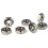 Machine Screw Hex Nuts 316 Stainless Steel #6-32 QTY 1000 4