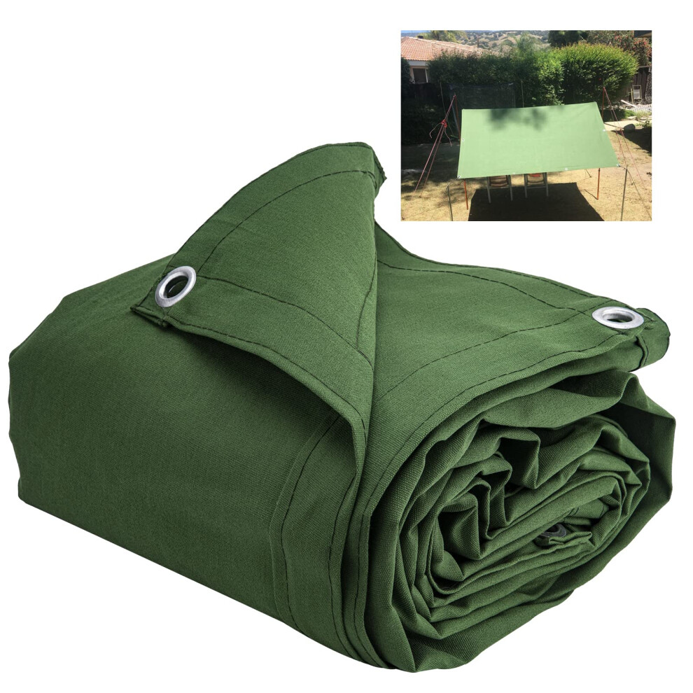 Tarps 10X12, 24 Mil Thick,, Uv And Tear Resistant, With Grommets And Reinforced Edges, Thick Tarp 940534638624