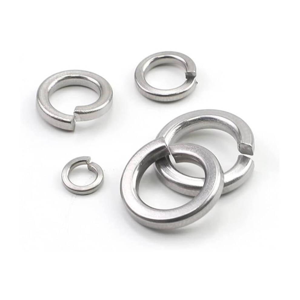 Split Lock Washer,Spring Lock Washers,1-100Pcs Spring Lock Washer M2 M2.5 M3 M4 M5 M6 M8 M10 M12 940534638976